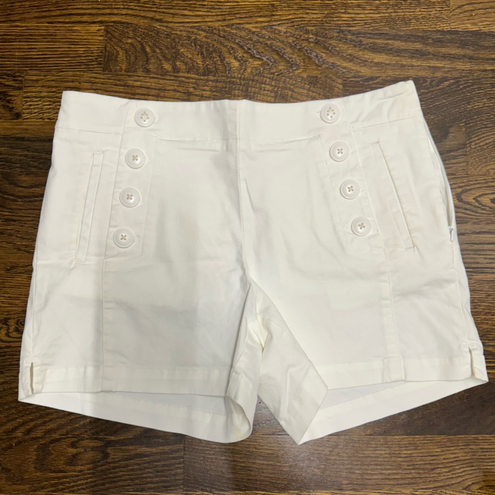 LOFT The Riviera Short in White, Size: 2